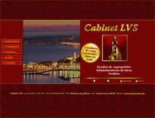 Tablet Screenshot of cabinetlvs.com
